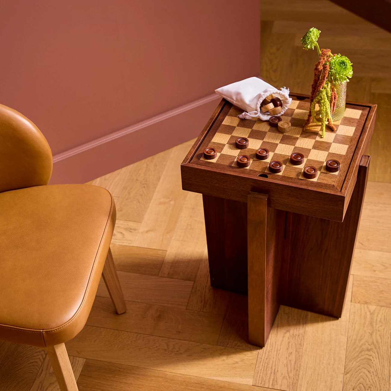 Arvo Board Game Side Table view 2